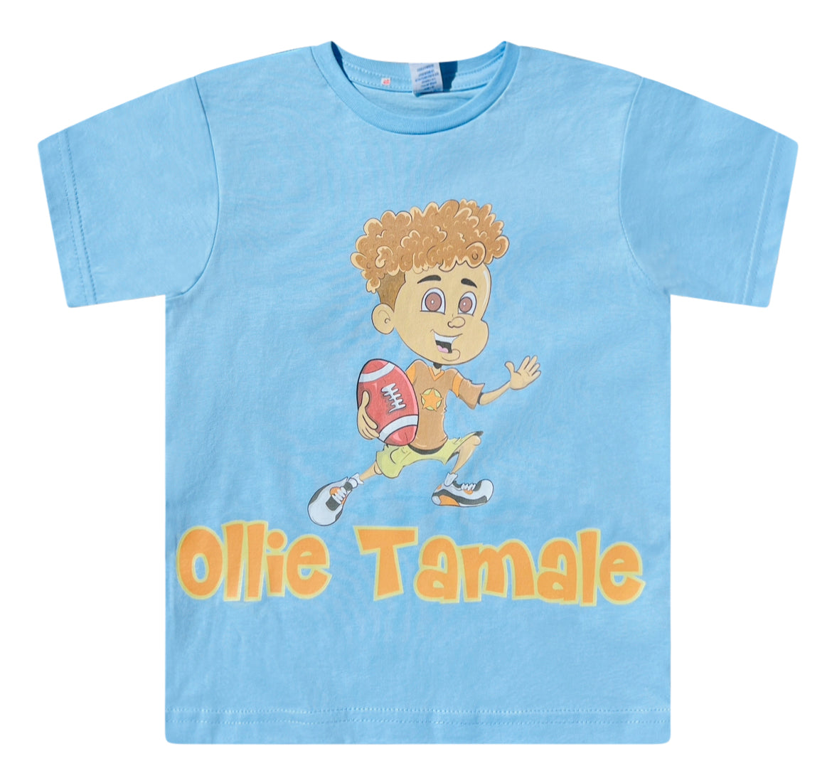 Ollie Tamale Kids Baby Blue T-Shirt