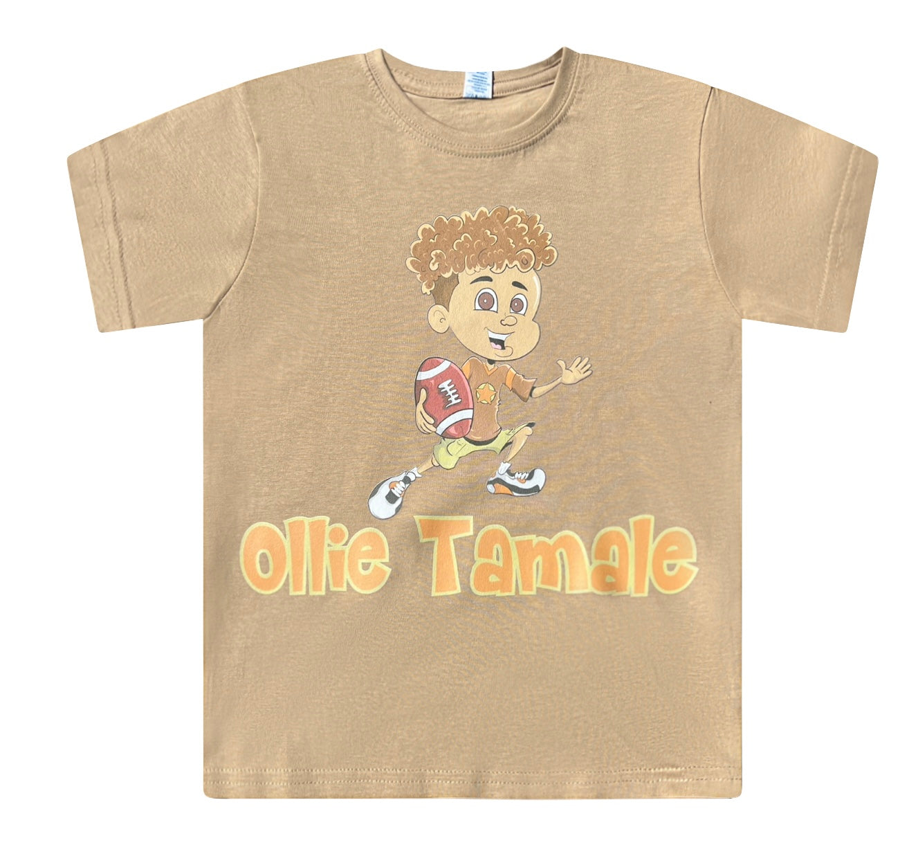 Ollie Tamale Kids Puppy Brown T-Shirt