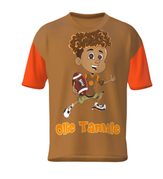 Ollie Tamale Football Tee  (COMING SOON)